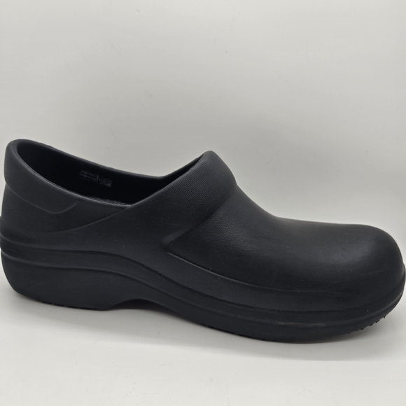 Crocs Neria Pro II Work Clog Womens 10 Black Slip On Shoe - Picture 6 of 12